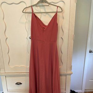 Jenny Yoo Collection Colby Bridesmaid Dress Size 4 Dusty Rose